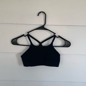 Athleta girl size 8-10 cross cross back sports bra